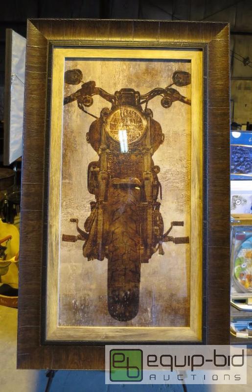 lot 4 image: Harley Davidson Amazing Wall Art