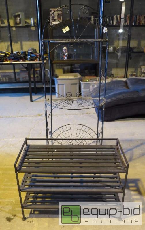 lot 63 image: 3 shelve system