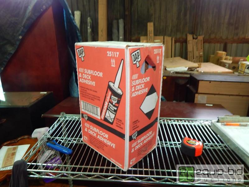 lot 3377 image: Case of DaP 4000 Subfloor & Deck Adhesive