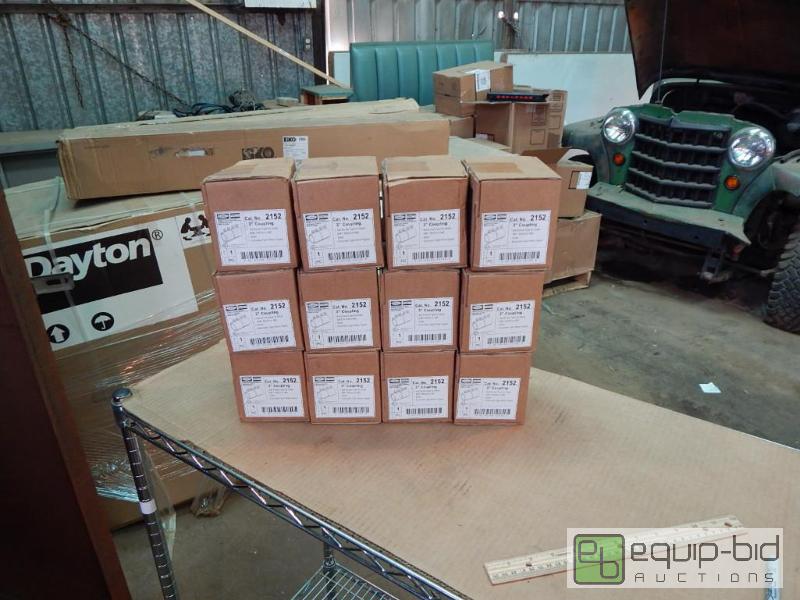 lot 3418 image: 12 Boxes of Hubbell Raco 3 Couplers