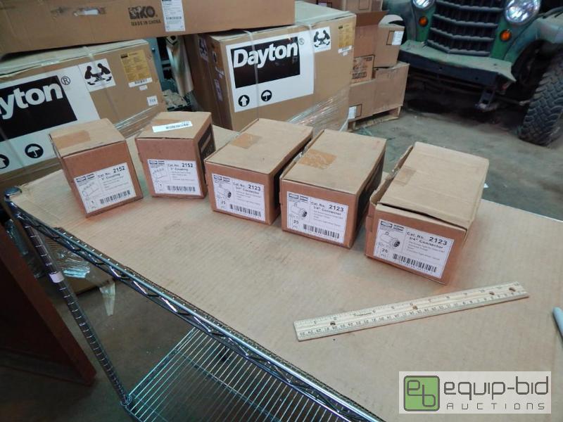 lot 3426 image: Lot of Couplers and Connectors