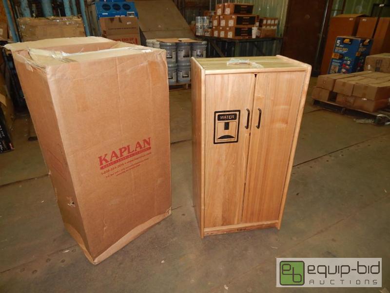 lot 3499 image: Kaplan Ash Refrigerator Cabinet