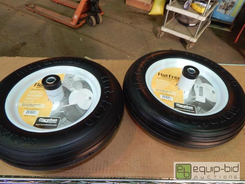 lot 3514 image: Marathon Flat Free Wheelbarrow Tires
