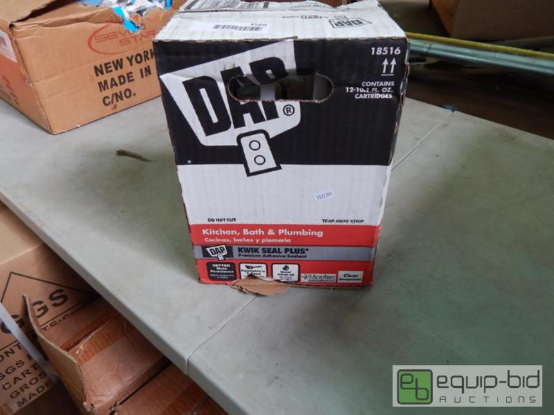 lot 3570 image: Case of DAP Kwik Seal Plus Premium Adhesive Sealant