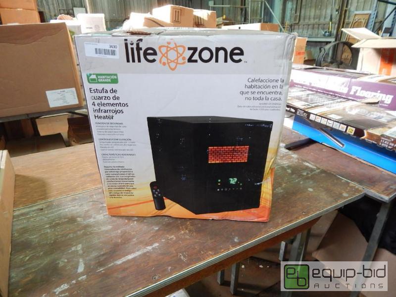 lot 3630 image: Life Zone Infrared Quartz Heater