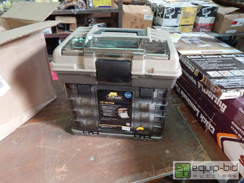 lot 3633 image: Plano 4-By Rack System Organizer