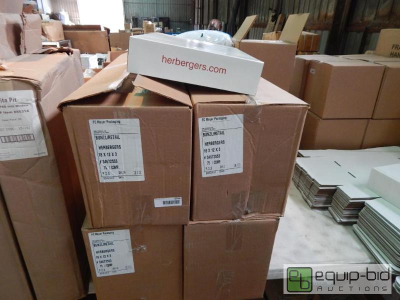 lot 3704 image: 4 Cases of Herbergers boxes