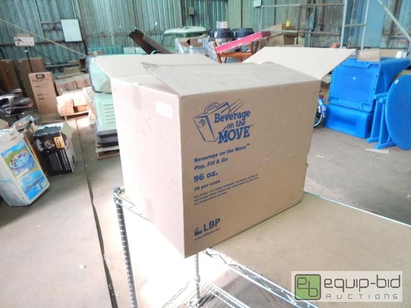 lot 3724 image: Case of Beverage on the Move Beverage Boxes