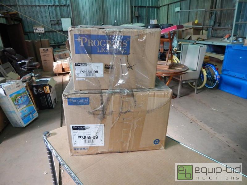 lot 3725 image: 2 Progress Lighting Fixtures