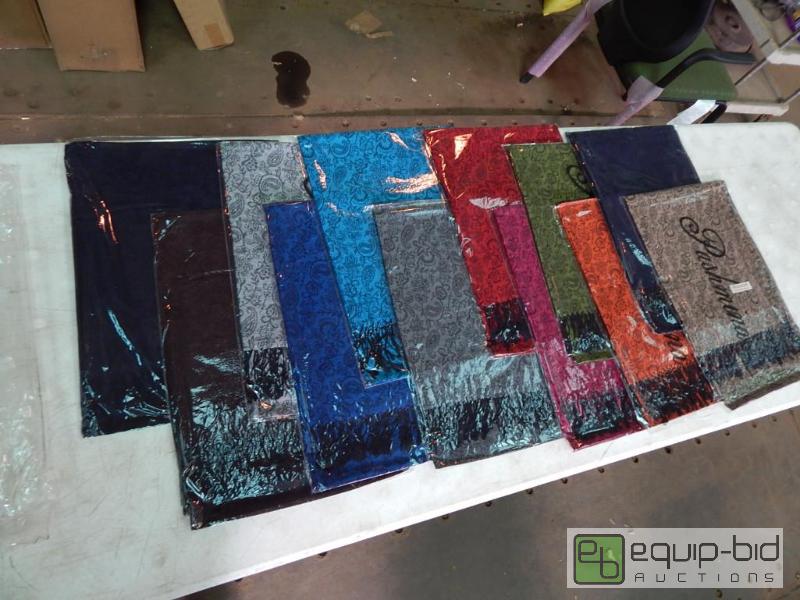 lot 3753 image: Lot of Quality Pashmina Shawls Assorted Colors