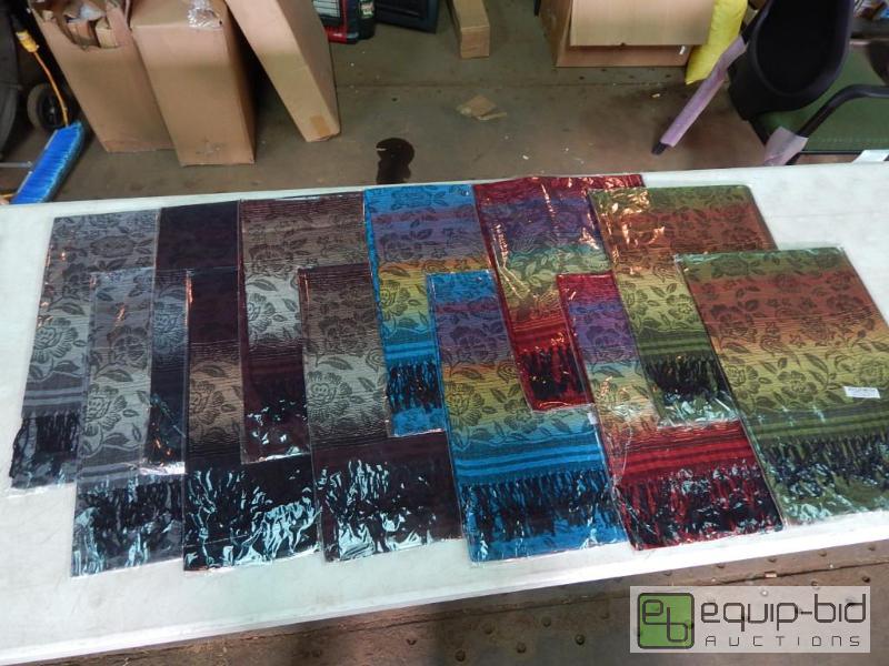lot 3758 image: Lot of Quality Pashmina Shawls Assorted Colors