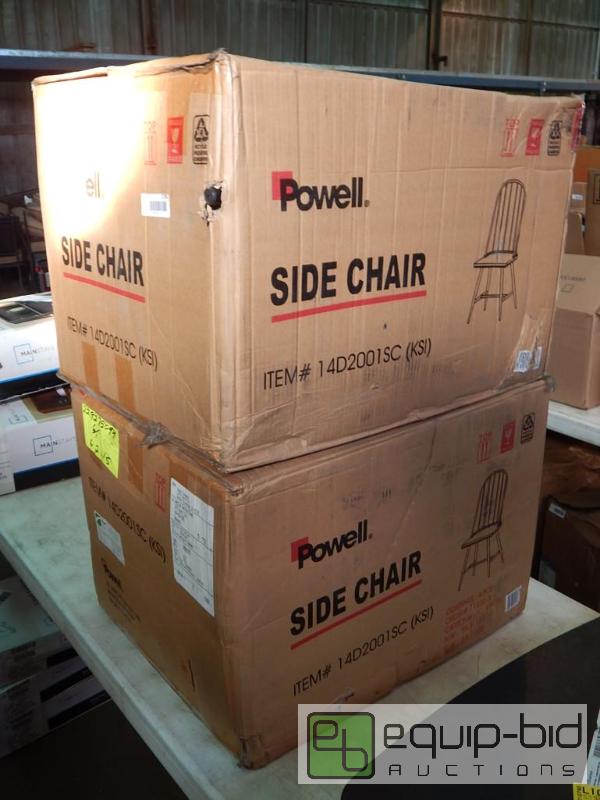 lot 3799 image: 2 Powell Side Chairs