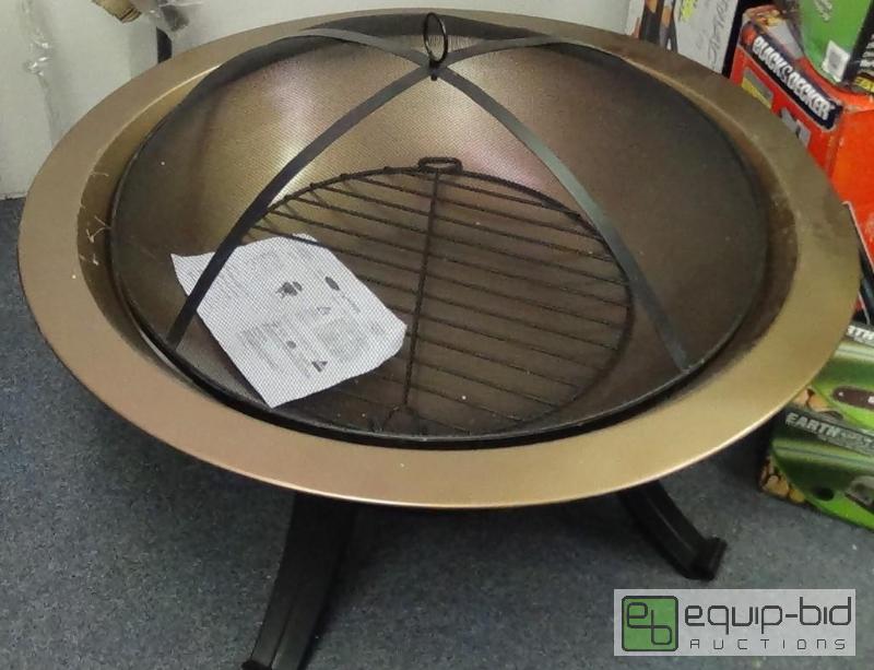 lot 2682 image: Copper Finish Fire Pit