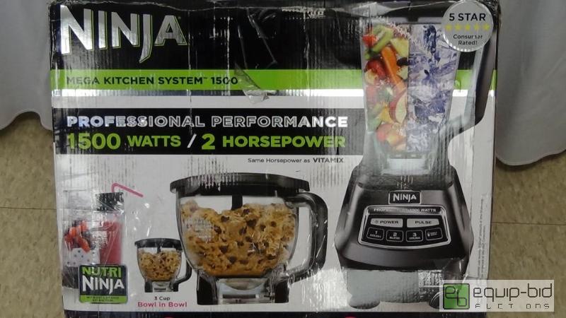 lot 2710 image: Ninja Mega Kitchen System Blender 1500w