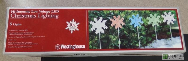 lot 2717 image: WESTINGHOUSE CHRISTMAS LIGHTING HI-INTENSITY LOW VOLTAGE LED