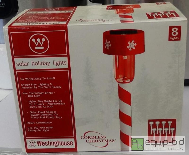 lot 2719 image: Westinghouse 8 - Pk. Of Holiday Solar Lights