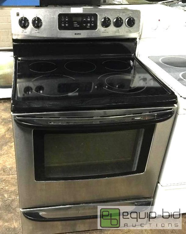 lot 1190 image: Kenmore 4.9 cu. ft. 5 Element Electric Range - Stainless