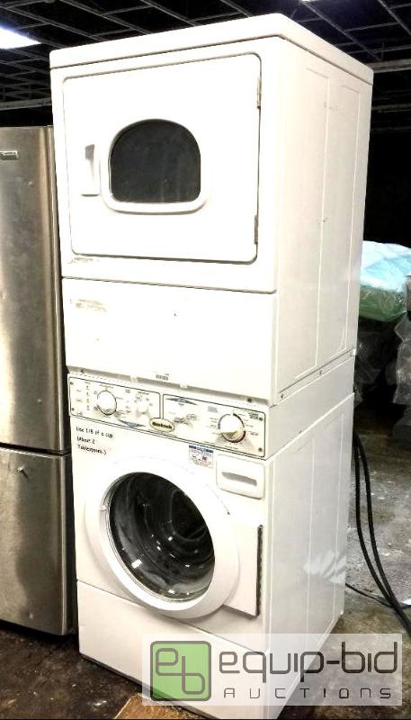 lot 1196 image: HUEBSCH Stacked WasherDryer