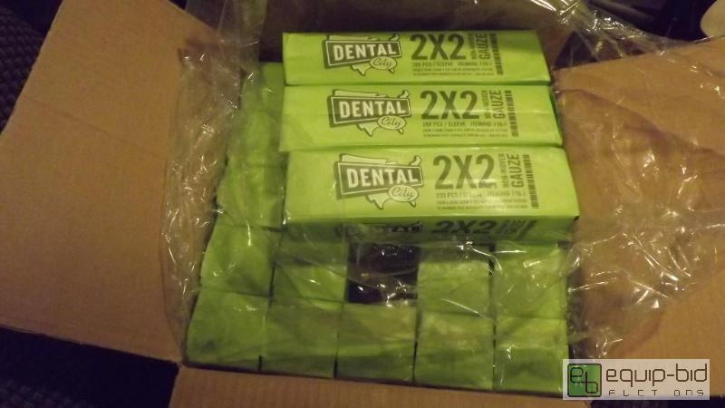 lot 10117 image: Case of 2x2 gauze non woven sponges case of 5...