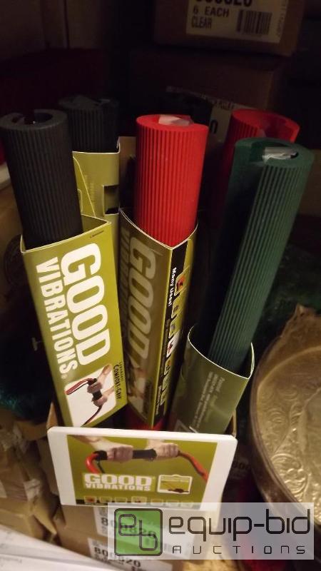 lot 10260 image: Lot of 12 Good Vibrations mower handle covers...