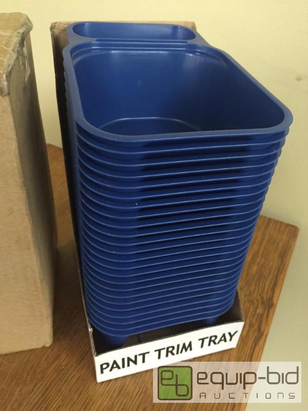 lot 10484 image: Case of 24 paint trim trays comes in display ...