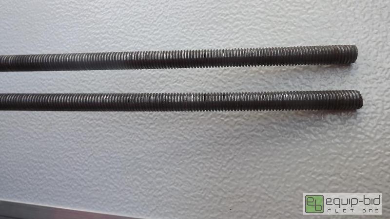 lot 1063 image: (2) 0.5x66 inch all thread...