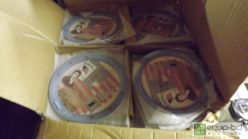 lot 1171 image: (48) 10 inch plates would be great for a buff...