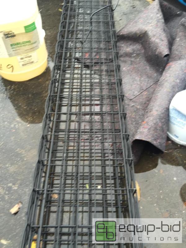 lot 22 image: For wire shelves 10 foot long 13 inches wide ...