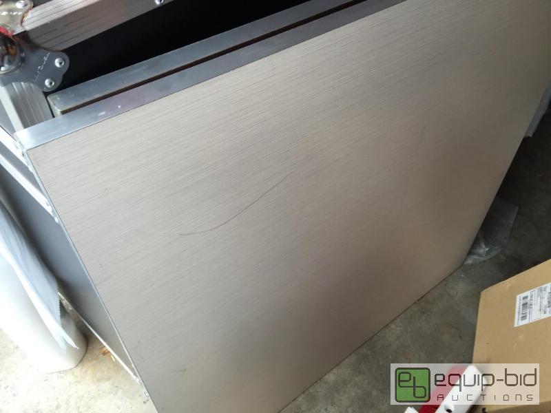 lot 236 image: New 42 x 42 modern table top...