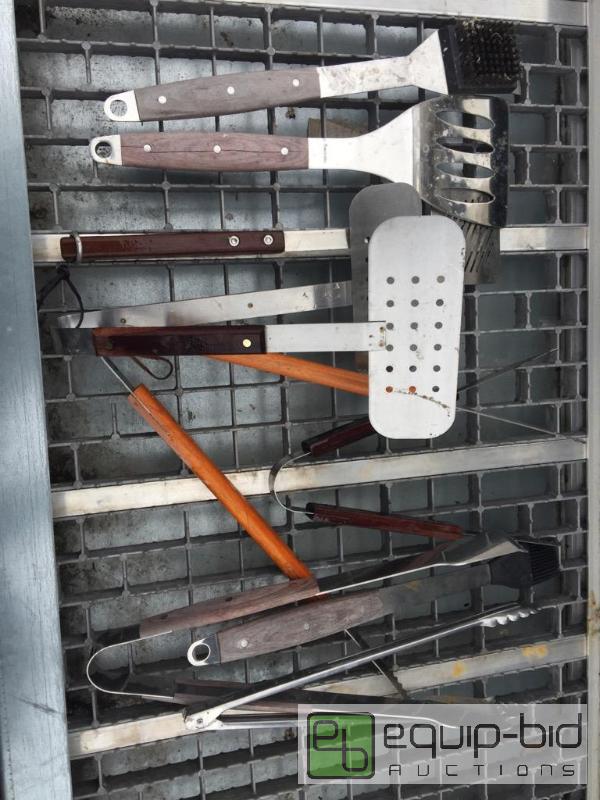 lot 24 image: Large Lot of barbecue utensils...