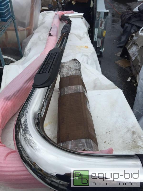 lot 28 image: Very nice new set of Nerf bars for duly truck...