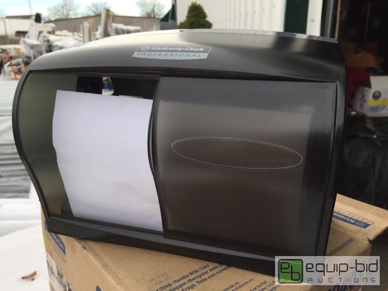lot 441 image: Lot of two new toilet tissue roll dispenser...