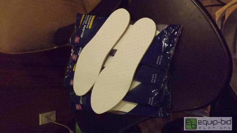 lot 6271 image: 10 pairs of shoe insoles size 7-13...