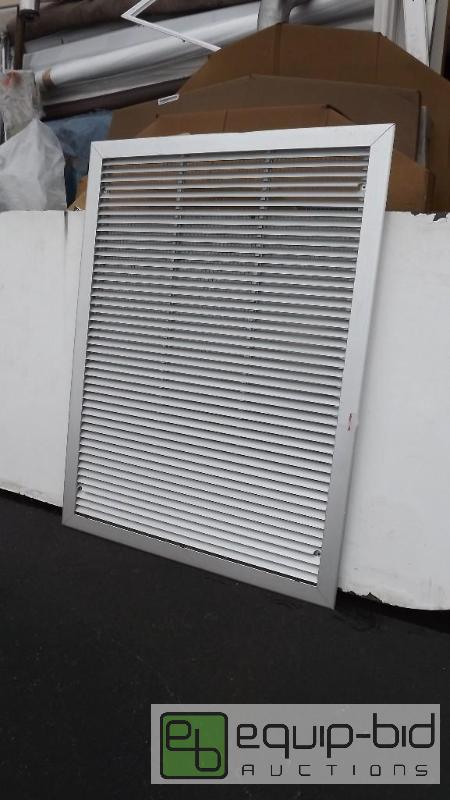 lot 6363 image: New 37&quotx 48&quot Aluminum vent with wir...