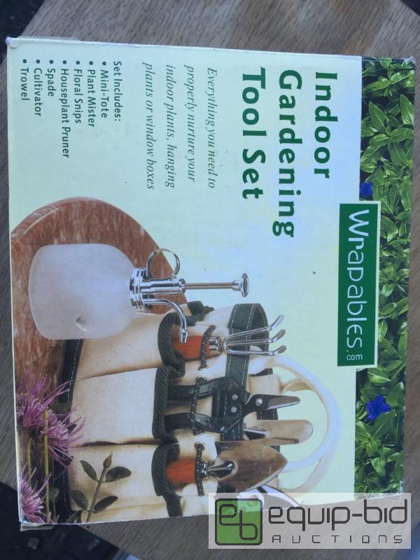 lot 66 image: Small compact indoor gardening tool set still...