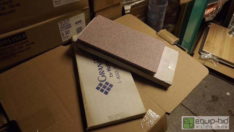 lot 7370 image: 2 New small Granitiles hot pads by Hubert...