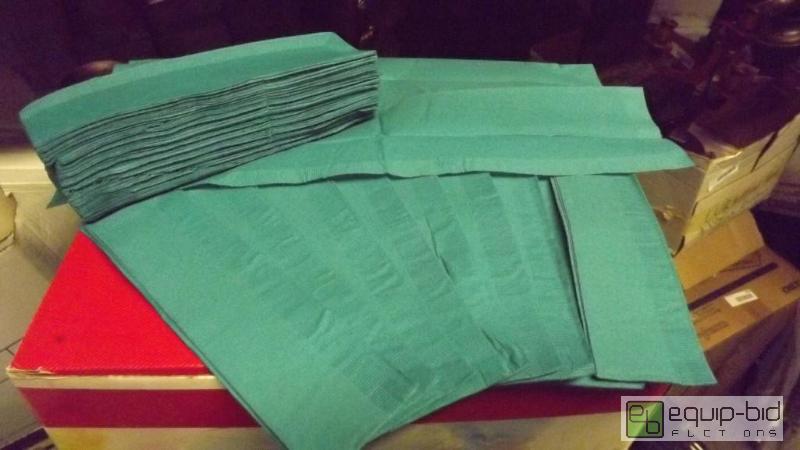 lot 7444 image: Sysco trimline dinner napkins 13&quotx17&quo...