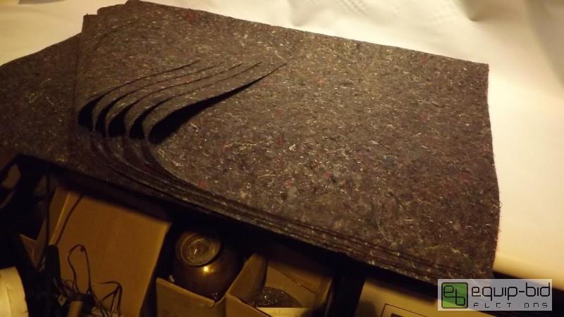 lot 7675 image: 5 new 45&quot x 76&quot padding 1.3oz thick...