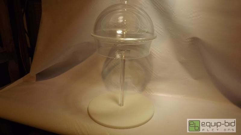 lot 7742 image: New Dome food display with stand...