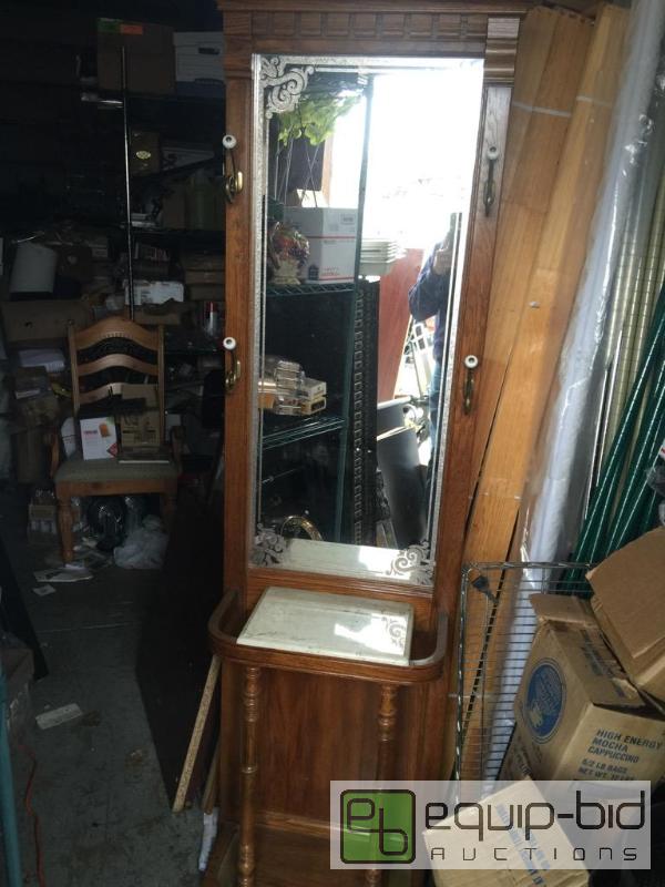 lot 91 image: Very nice Hall tree as pictured great shape...