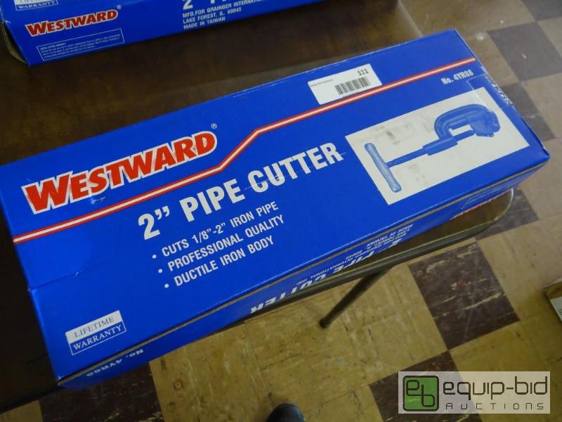 lot 111 image: New in box Westward 2&quot pipe cutter....