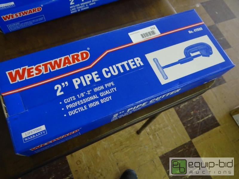lot 112 image: New in box Westward 2&quot pipe cutter....