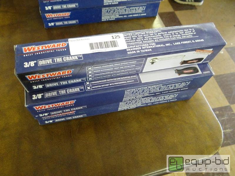 lot 125 image: Lot of 5 new in box Westward 38&quot drive ...