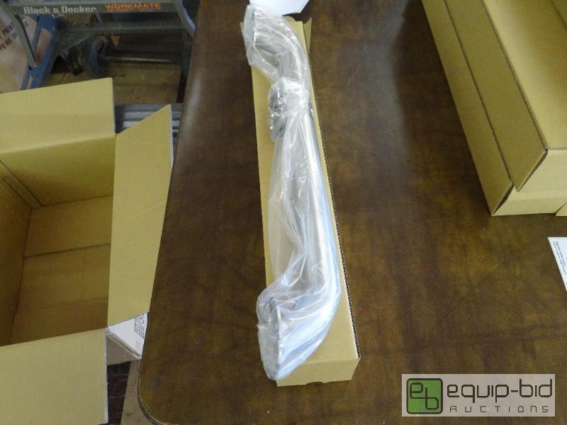lot 133 image: Lot of 4 new ss grab bars.  21&quot long...