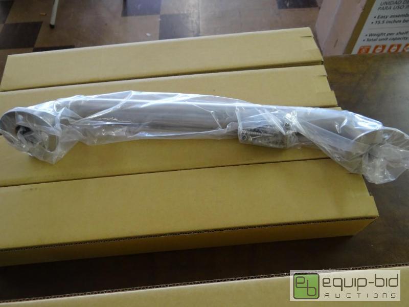 lot 134 image: Lot of 4 new ss grab bars.  21&quot long...