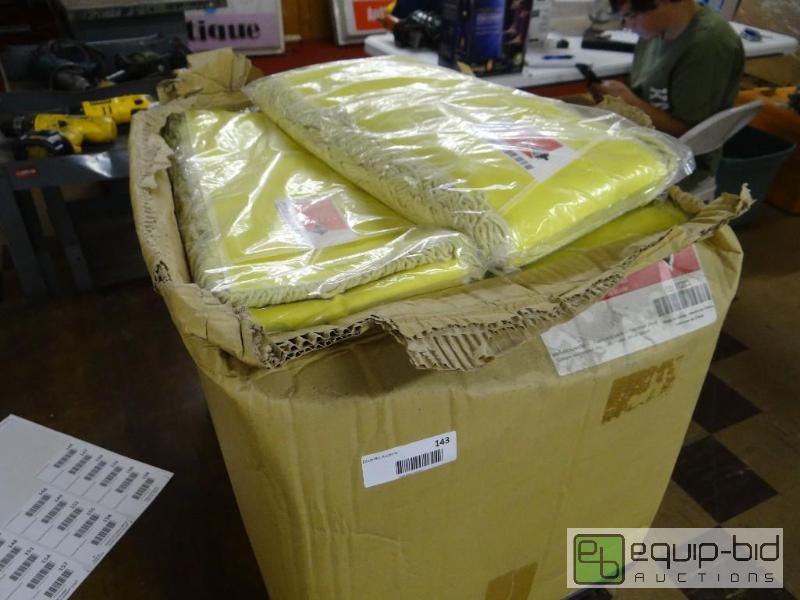 lot 143 image: Case of 19 new 48&quot looped end dust mops....