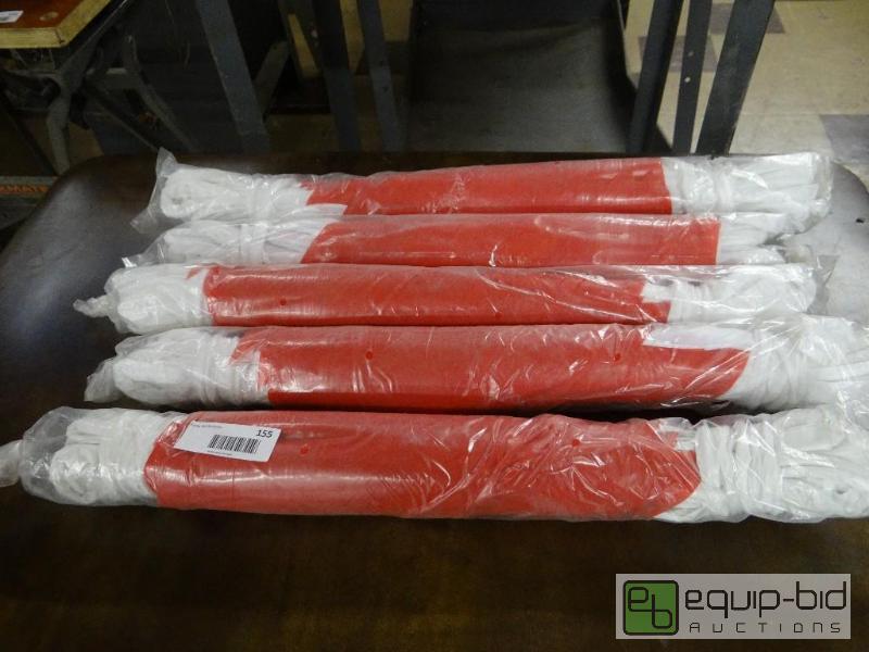 lot 155 image: Lot of 5 new strings of flags.  Great to draw...