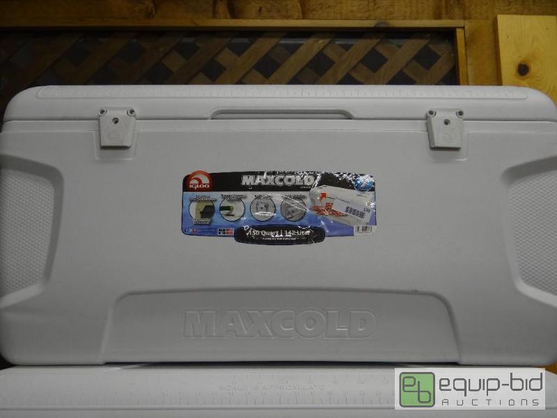 lot 170 image: LARGE Igloo MaxCold&nbsp150 qt cooler with f...