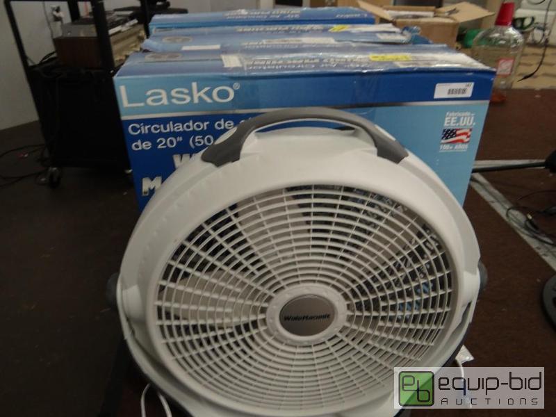 lot 187 image: Lot of 5 wind machine 20&quot fans....