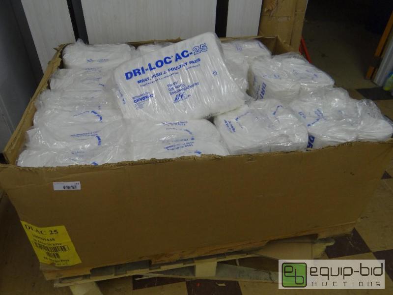 lot 193 image: Pallet of 24 packages of Dri-Loc AC-25 meat, ...